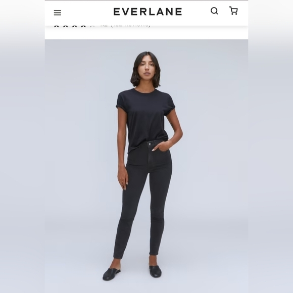 Everlane Denim - Everlane The Way High Skinny blue jeans women's sz 26 regular new denim casual